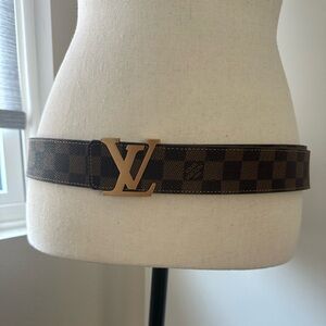 Louis Vuitton belt, 24K, Authentic!! Pristine condition, no scratches, NWOT.